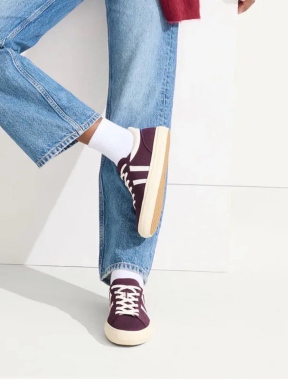 Rothy's RS02 Maroon Sneaker